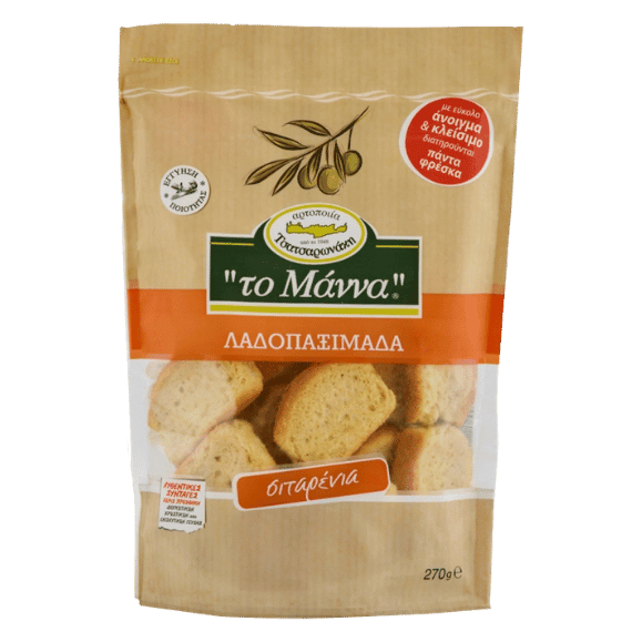 Weizenöl-Zwieback (270g) To Manna - Araxxon